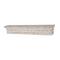 White Chinese fir wood Vintage Wall Shelf, 6" x 36" x 5"